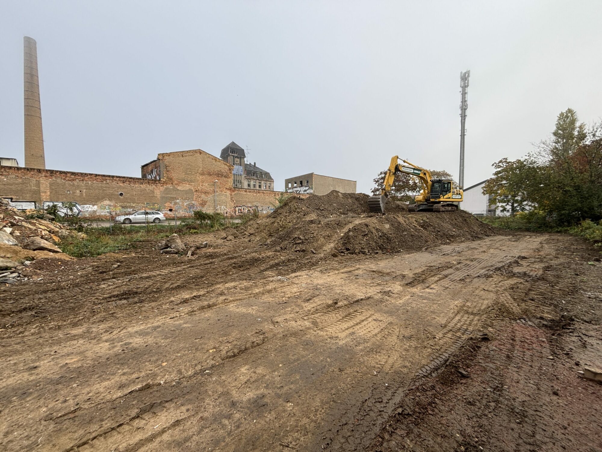Baubeginn des Ärztehauses in Taucha