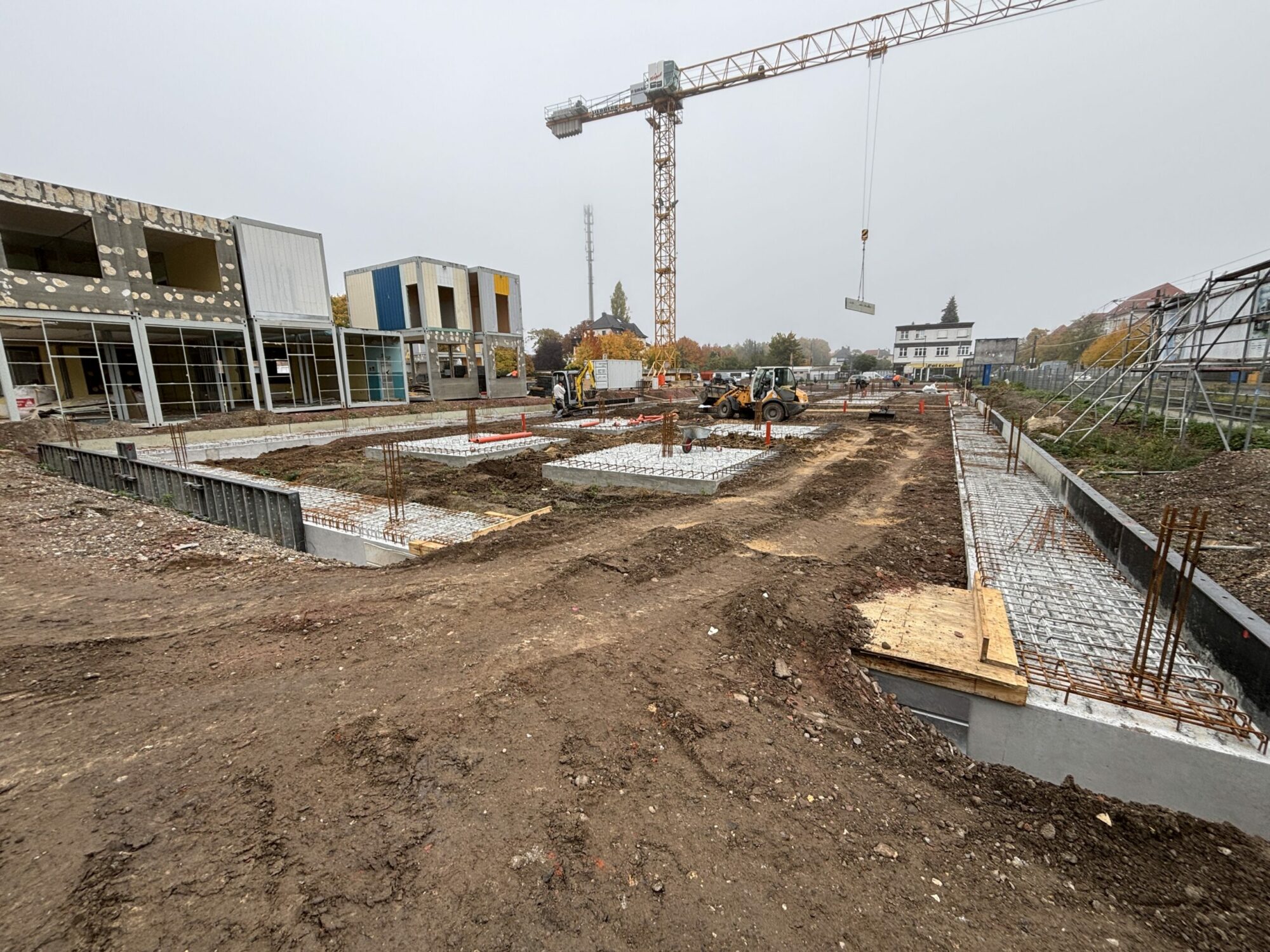 Baubeginn des Ärztehauses in Taucha