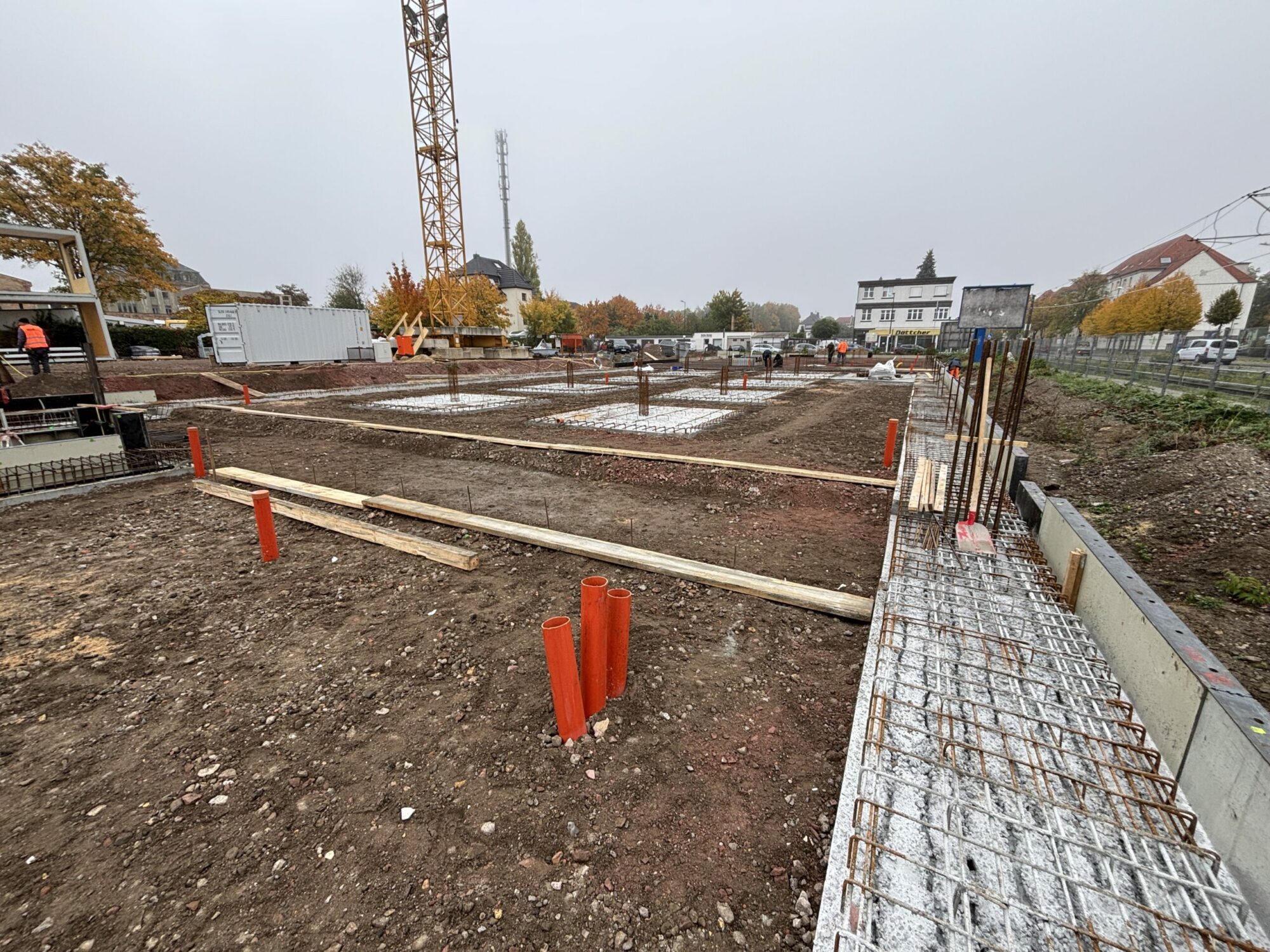 Baubeginn des Ärztehauses in Taucha