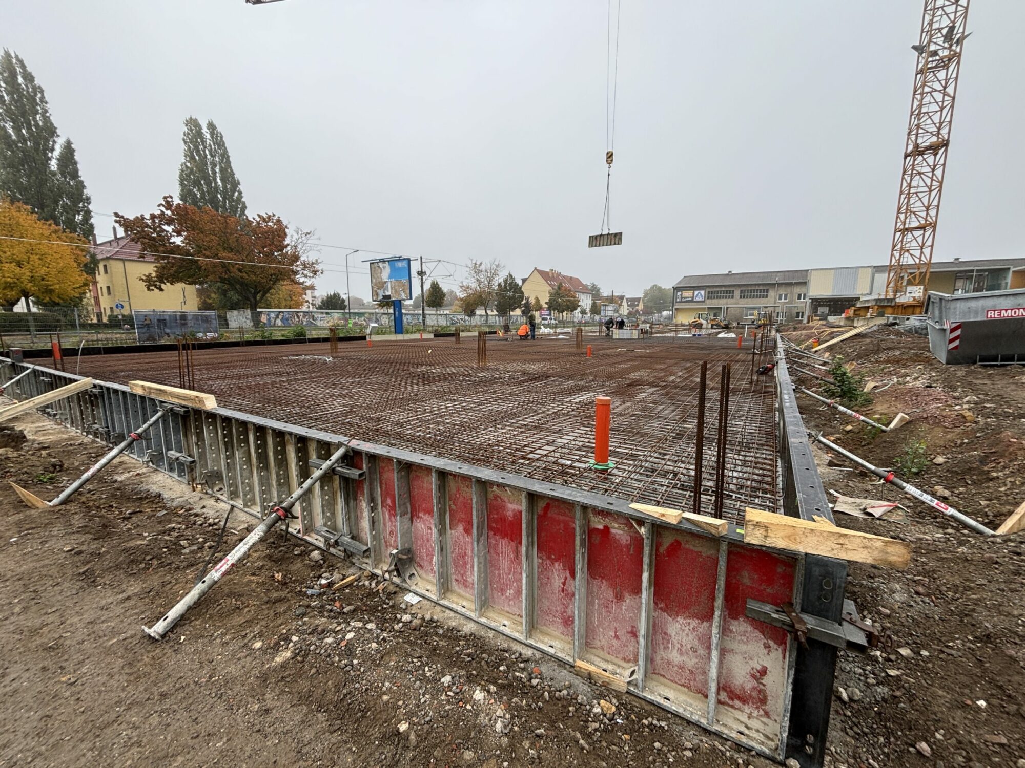 Baubeginn des Ärztehauses in Taucha