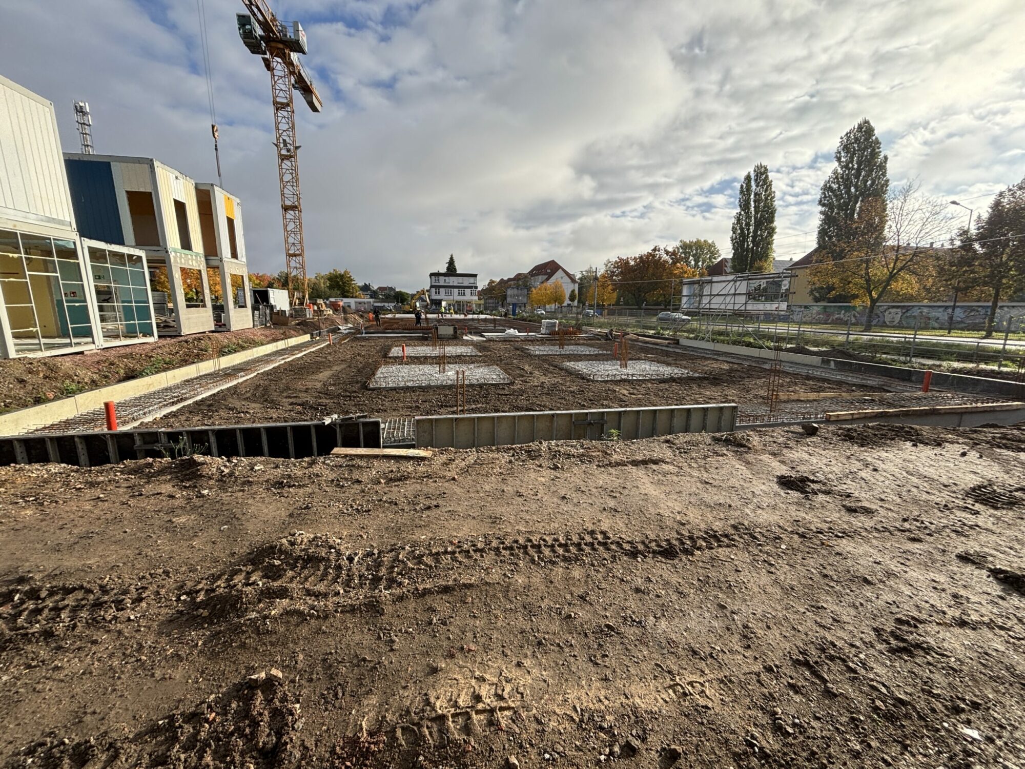 Baubeginn des Ärztehauses in Taucha
