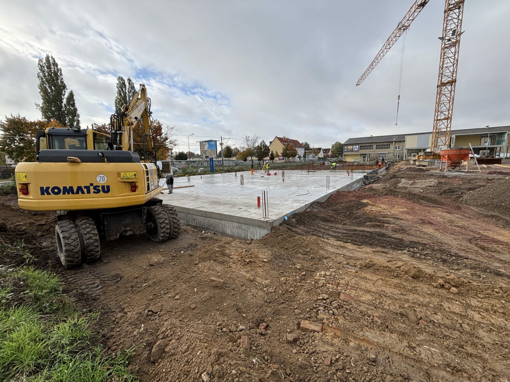 Baubeginn des Ärztehauses in Taucha
