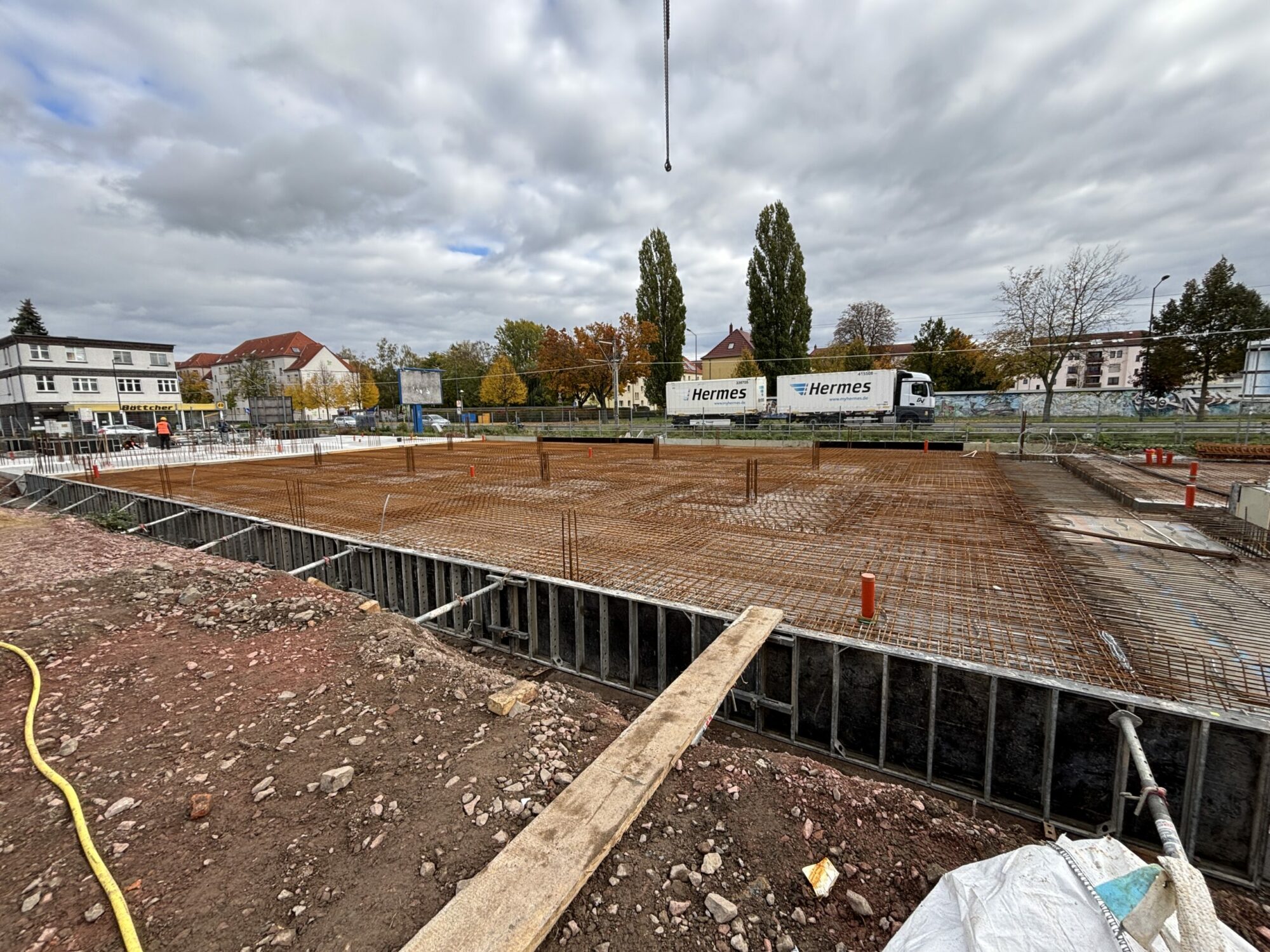 Baubeginn des Ärztehauses in Taucha