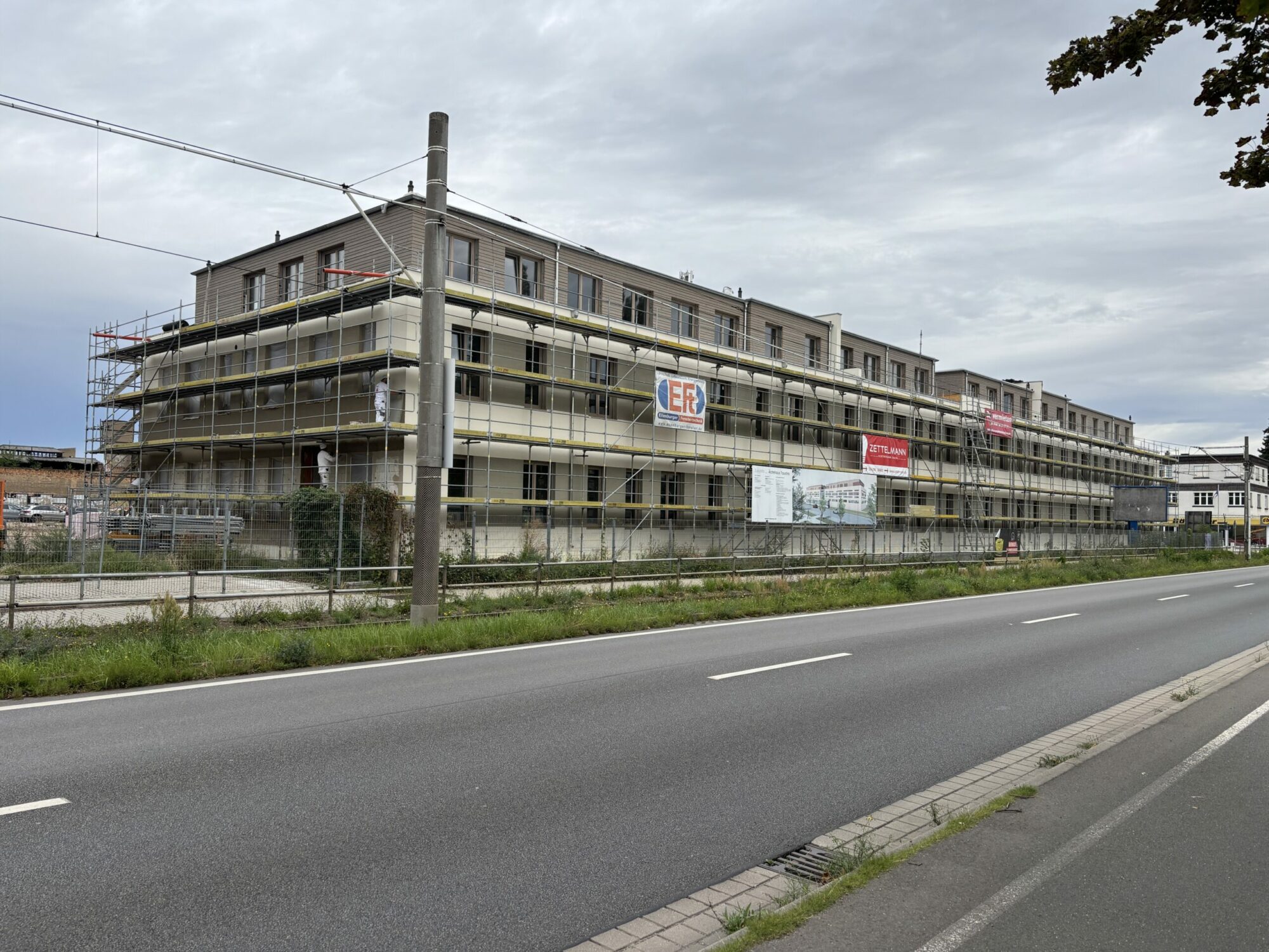 Das Ärztehaus nimmt Gestalt an Das Ärztehaus nimmt Gestalt an