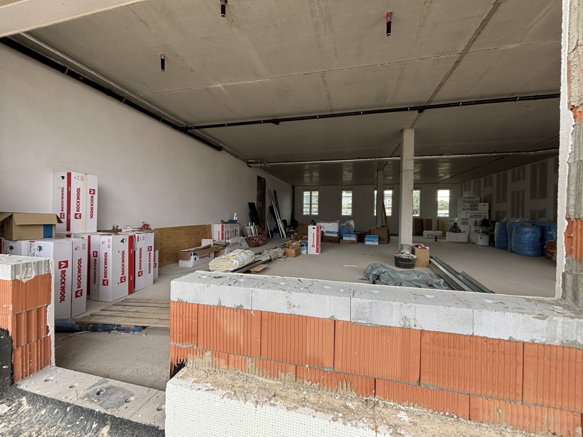 Das Ärztehaus nimmt Gestalt an Das Ärztehaus nimmt Gestalt an